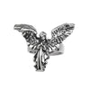 silver angel ring boogzel clothing