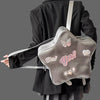 silver star shaped backpack boogzel clothing