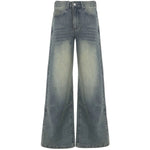 skater girl washed wide leg jeans boogzel clothing