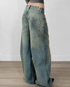skater girl washed wide leg jeans boogzel clothing