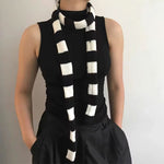 skinny striped scarf boogzel clothing