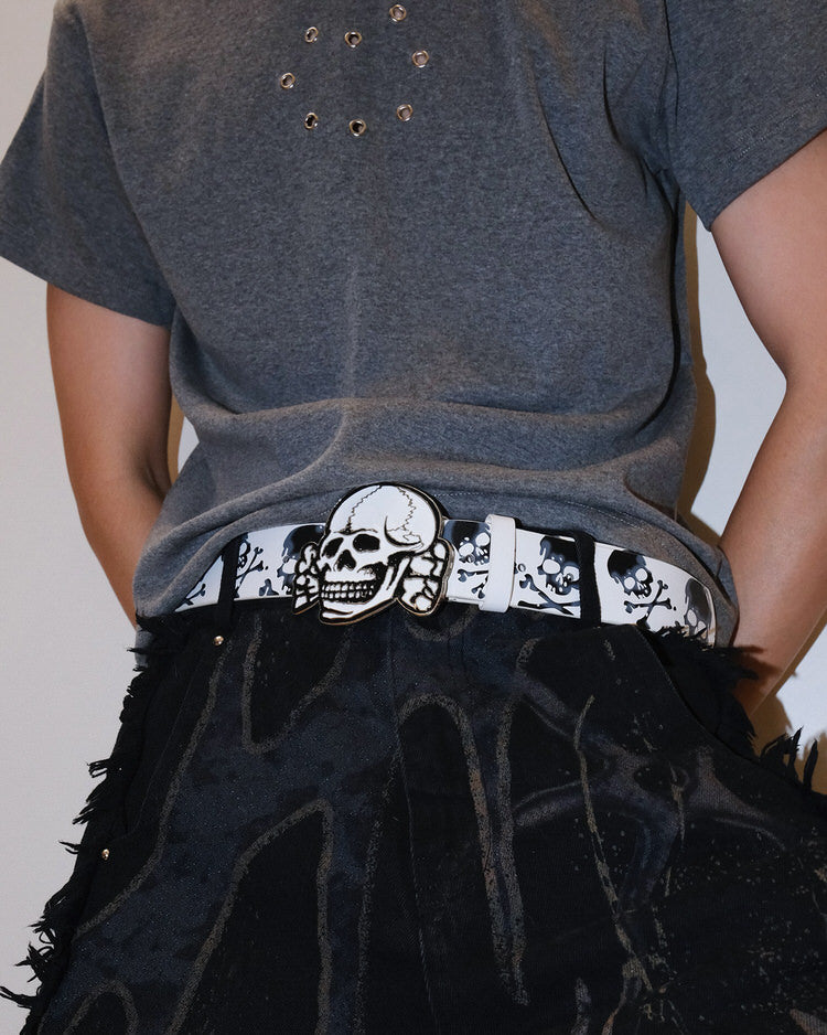 2000s Style Skull Belt - 2000s outfit - boogzel clothing