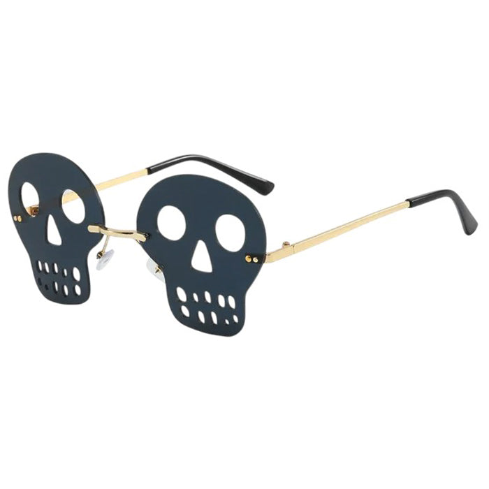 skull shaped sunglasses boogzel clothing