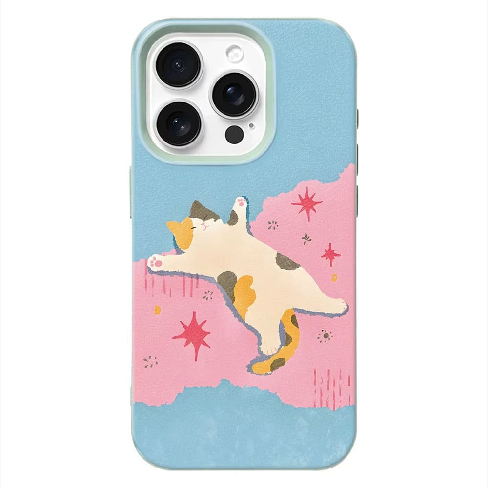 sleeping cat aesthetic iphone case boogzel clothing
