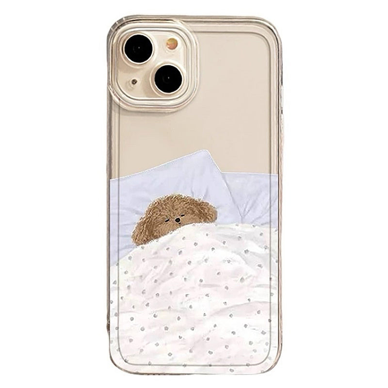 sleeping puppy iphone case boogzel clothing