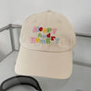 sleepy and hungry embroidery cap boogzel clothing