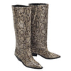 snake pattern boots boogzel clothing