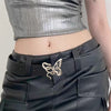 snake and butterfly buckle belt boogzel clothing