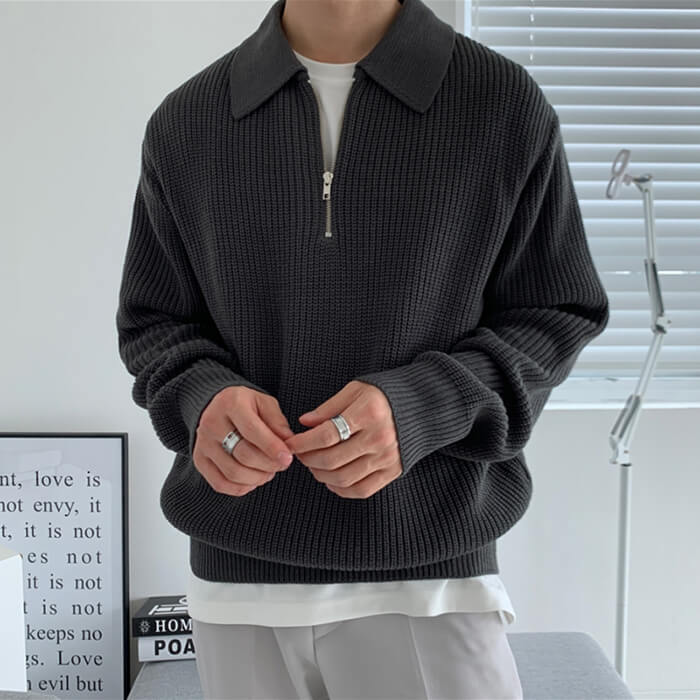 Soft Boy Aesthetic Knit Pullover  Aesthetic Outfits - BOOGZEL – Boogzel  Clothing