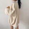 soft girl oversized cardigan boogzel clothing