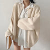 soft girl oversized cardigan boogzel clothing
