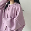 soft girl oversized cardigan boogzel clothing