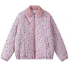 soft girl pink heart pattern jacket boogzel clothing
