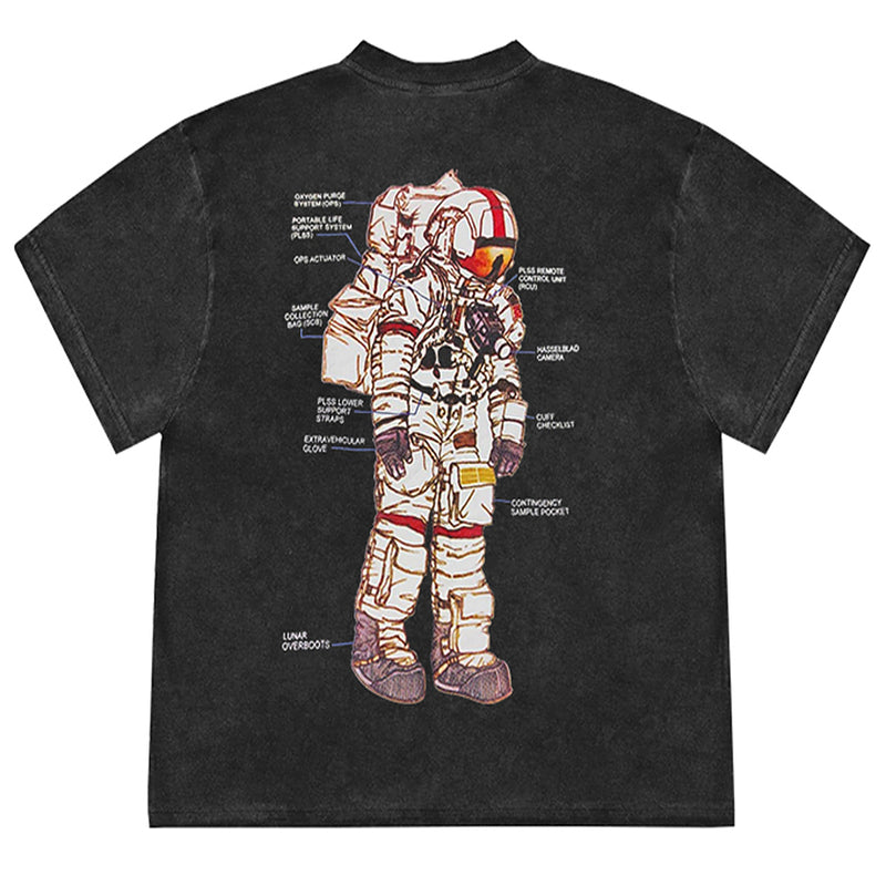 space mission oversized t-shirt boogzel clothing