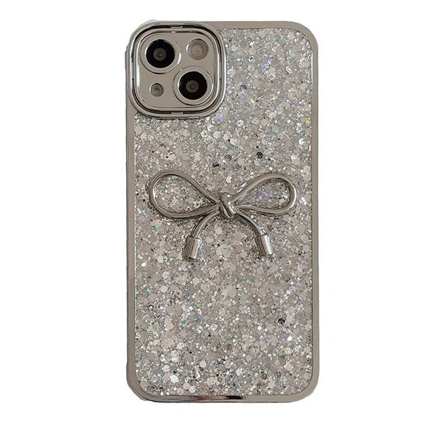 sparkle bowknot iphone case boogzel clothing
