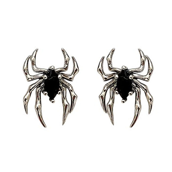 spider aesthetic earrings boogzel clothing