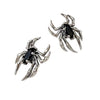 spider aesthetic earrings boogzel clothing