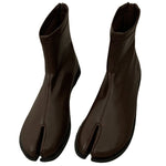 Split Toe Tabi Flat Boots - Boogzel Clothing