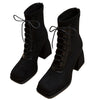 square toe lace up boots boogzel clothing