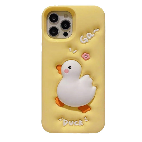 squishy duck iphone case boogzel clothing