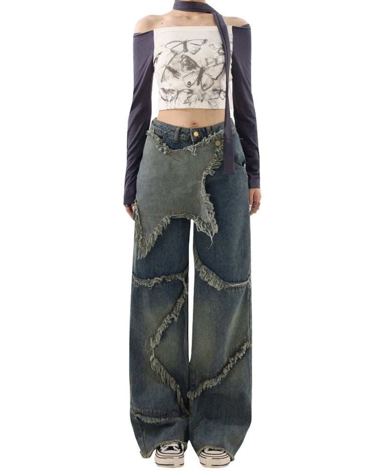 Rock The Scene Star Jeans - Boogzel Clothing