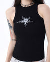 star print top aesthetic clothing boogzel