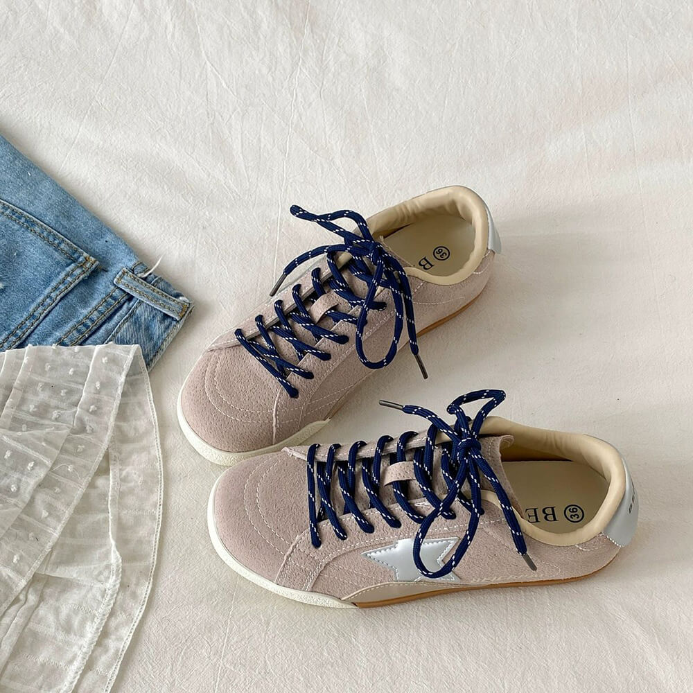 star patch aesthetic sneakers boogzel clothing