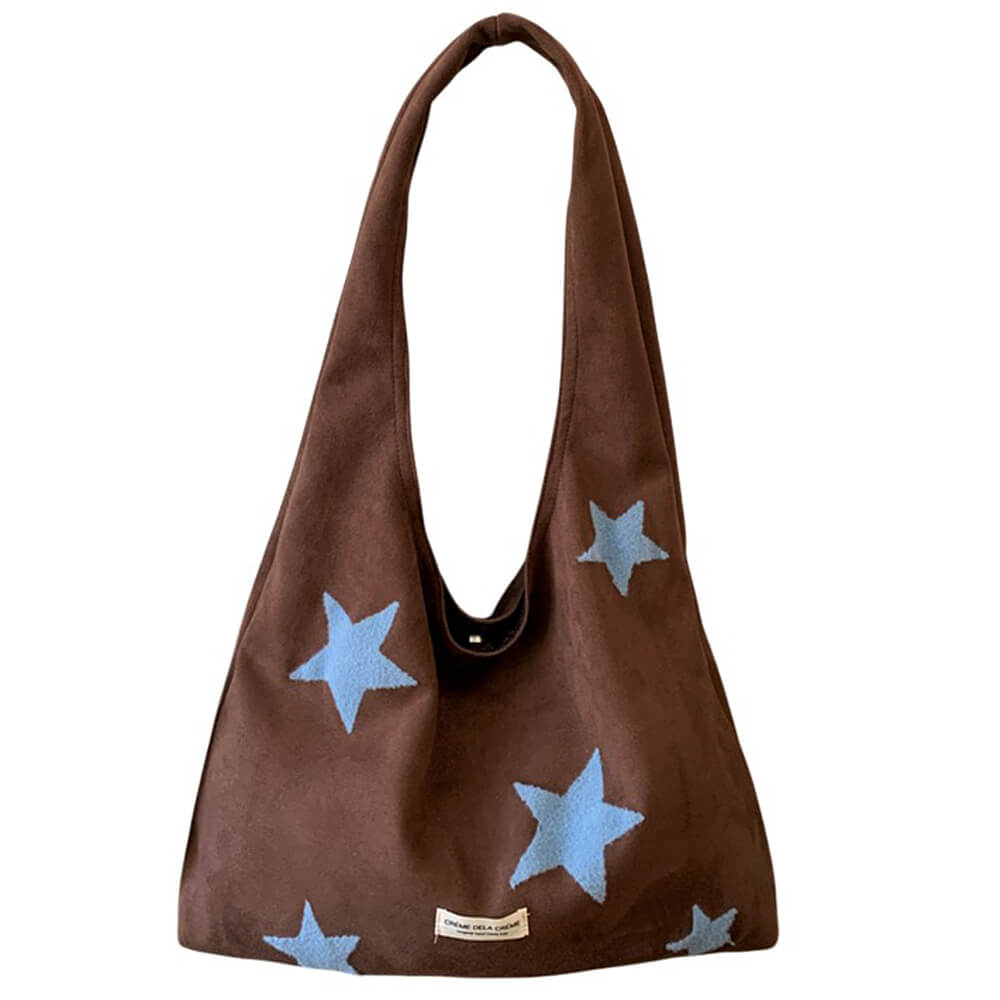 star patch tote bag boogzel clothing
