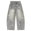 star pattern baggy jeans boogzel clothing