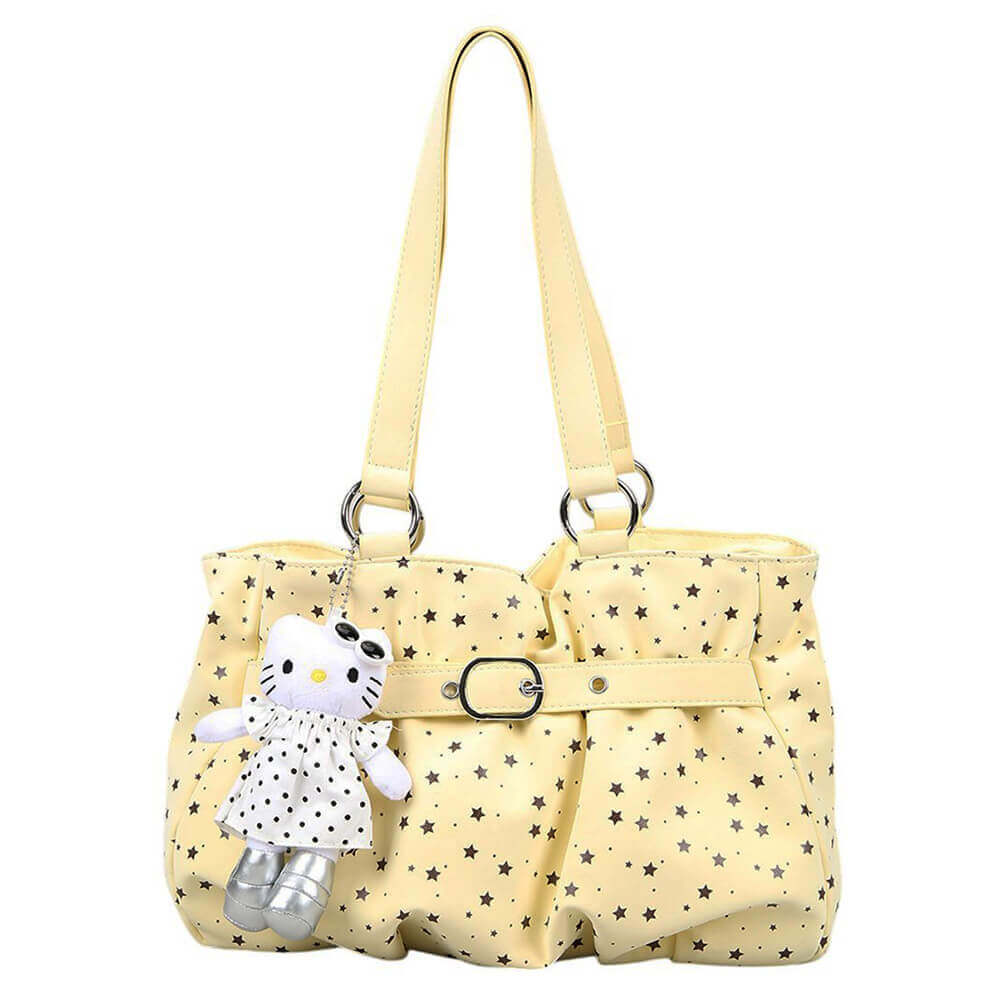 star print belt tote bag boogzel clothing