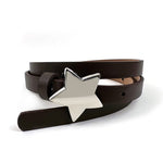 star buckle thin belt boogzel clothing