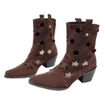 star cut out cowboy boots boogzel clothing