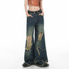 star destroyed wide jeans boogzel clothing