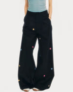 star embroidery baggy pants boogzel clothing