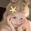 starfish mini hair clip boogzel clothing