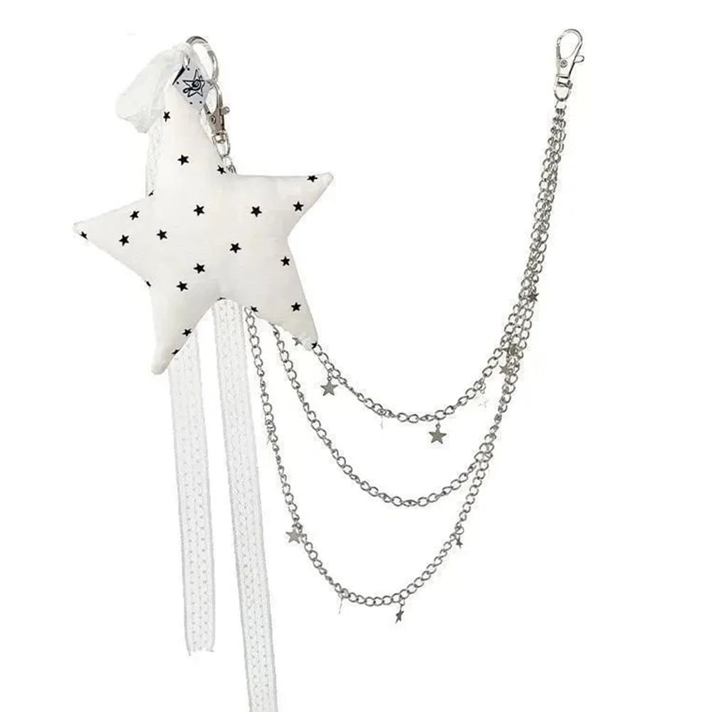 star girl aesthetic pant chain boogzel clothing