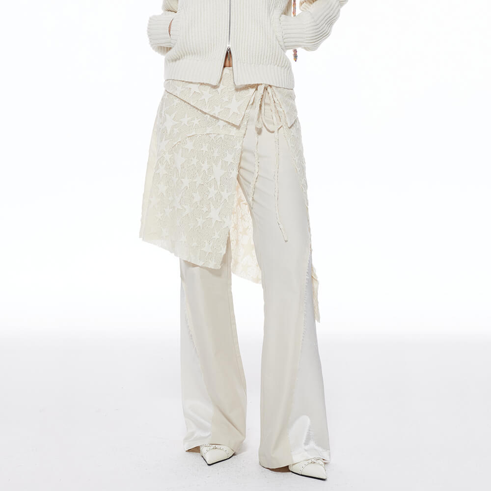 star girl overlay wrap skirt belt boogzel clothing