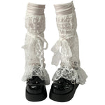 star lace leg warmers boogzel clothing