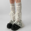 star lace leg warmers boogzel clothing