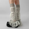 star lace leg warmers boogzel clothing