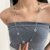 star layered necklace boogzel clothing