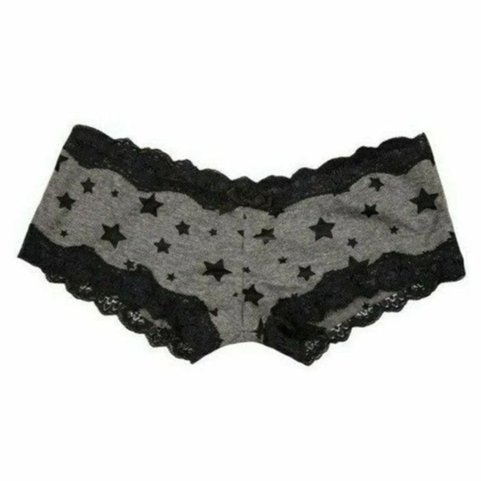 Star Print Lace Panty