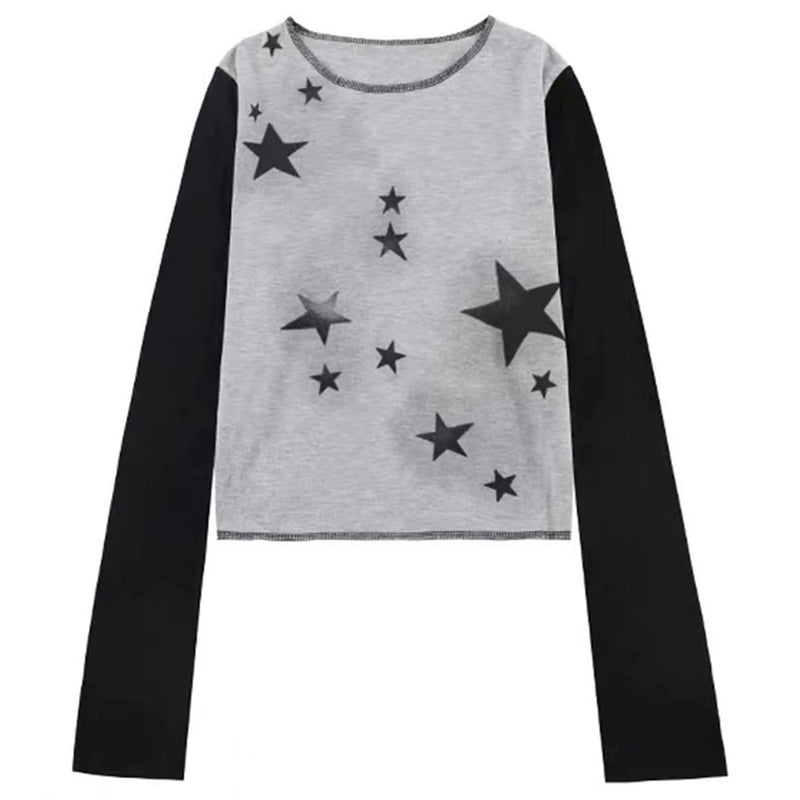 star raglan long sleeve top boogzel clothing