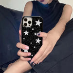 stars black iphone case boogzel clothing