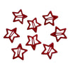 star shape red hair clips boogzel clothing