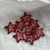 star shape red hair clips boogzel clothing