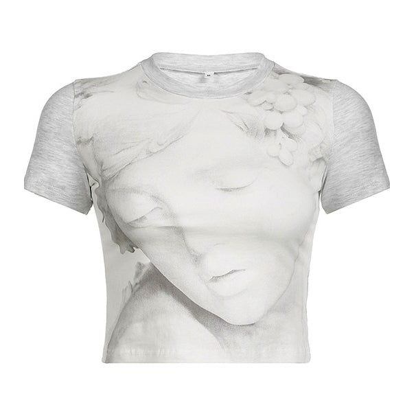 Minimalist Aesthetic Statue T-Shirt boogzel clothing