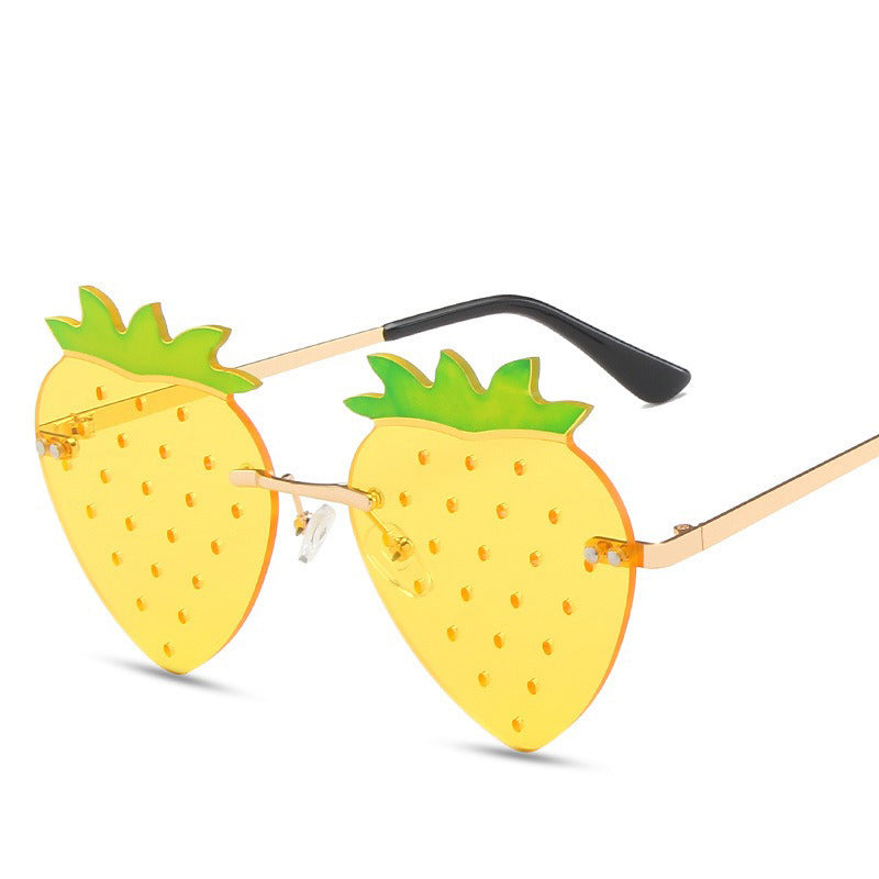 Strawberry Shaped Sunglasses