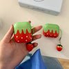 strawberry airpods case boogzel clothing