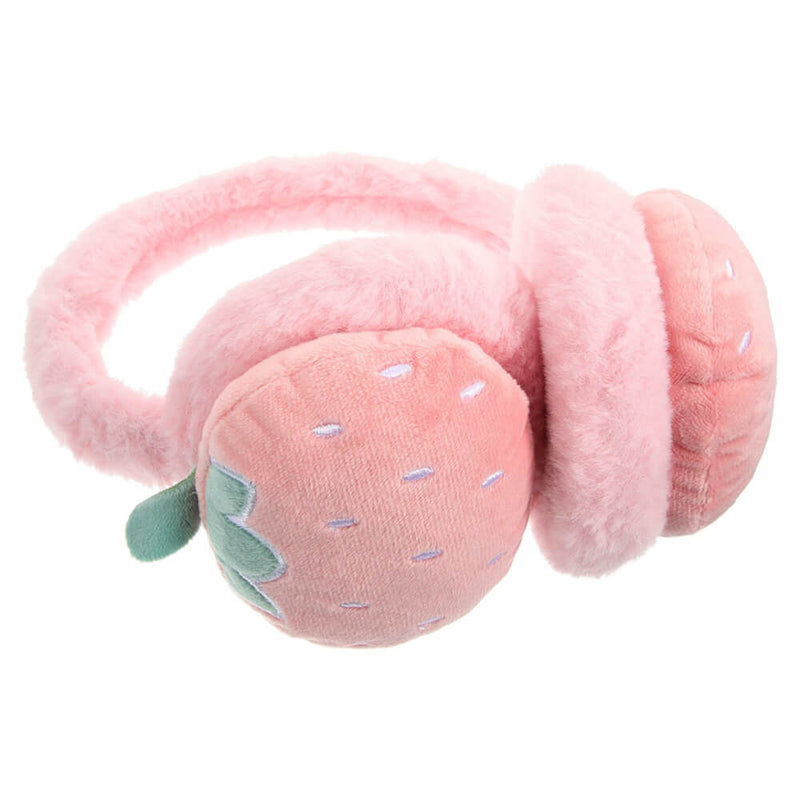 strawberry earmuffs boogzel clothing